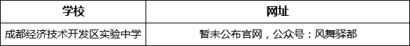 成都市成都經(jīng)濟(jì)技術(shù)開發(fā)區(qū)實(shí)驗(yàn)中學(xué)網(wǎng)址是什么？