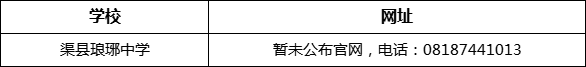 達州市渠縣瑯琊中學(xué)網(wǎng)址是什么？