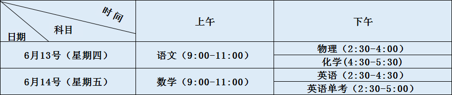 2020年蒲江中學(xué)初升高考試時(shí)間是否有調(diào)整？