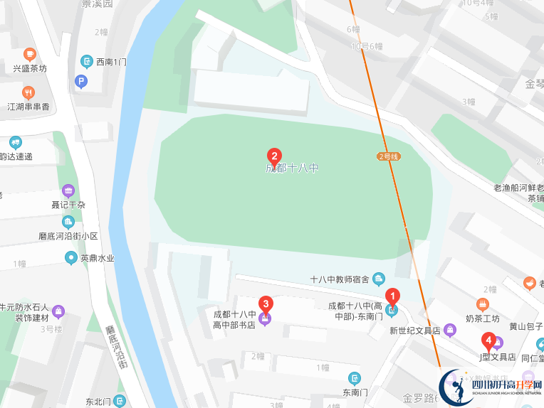 成都18中地址在哪里？