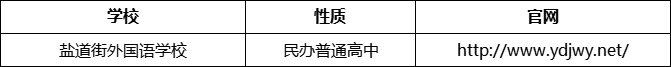 成都市鹽道街外國語學(xué)校官網(wǎng)、網(wǎng)址、官方網(wǎng)站